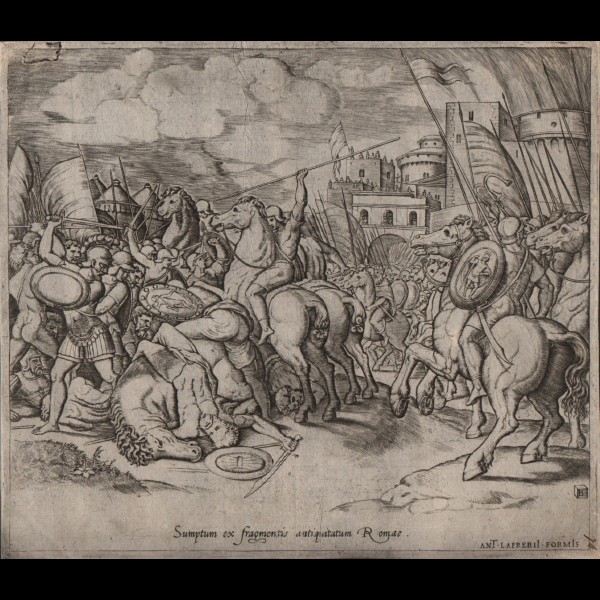 DADDI BERNARDO (ca. 1512-1570) - La victoire de Scipion sur Syphax