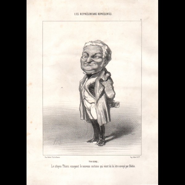 DAUMIER HONORÉ (1808-1879) - THIERS