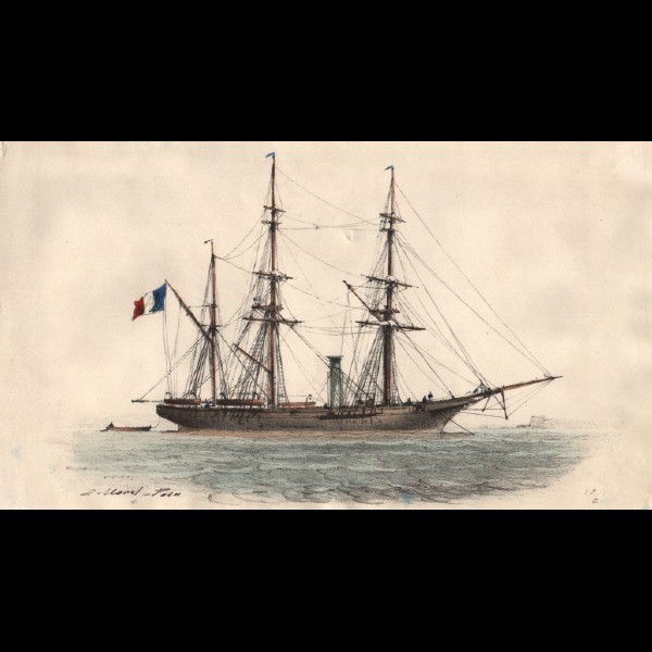 MOREL-FATIO ANTOINE LÉON  (1810–1871)  - MARINE 1