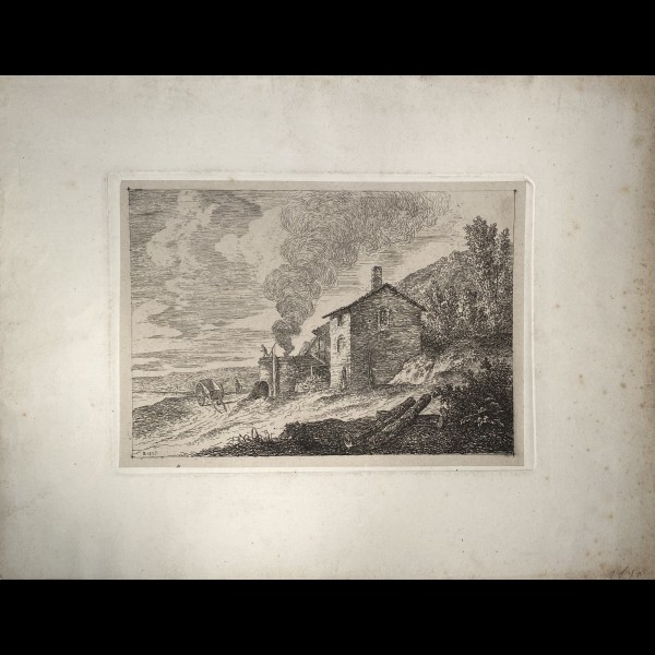 BARON BALTHAZAR JEAN  (1788-1869)  - PAYSAGE
