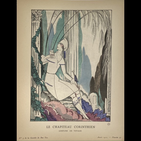 BONFILS ROBERT (1886-1971) - LE CHAPITEAU CORINTHIEN
