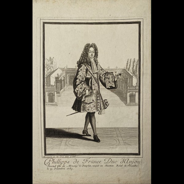 BONNART HENRI (1642-1711) - PHILIPPE DE FRANCE DUC D'ANJOU