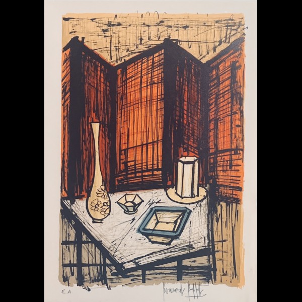 BUFFET BERNARD ( 1928 - 1999 )  - LA CEREMONIE DU THE