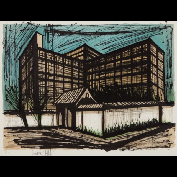 BUFFET BERNARD ( 1928 - 1999 )  - L' HOTEL FUJITA A KYOTO