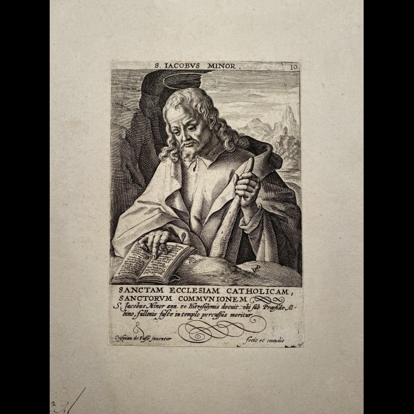 DE PASSE CRISPIJN ( 1564 ? - 1637 ) - SAINT JACQUES LE MINEUR