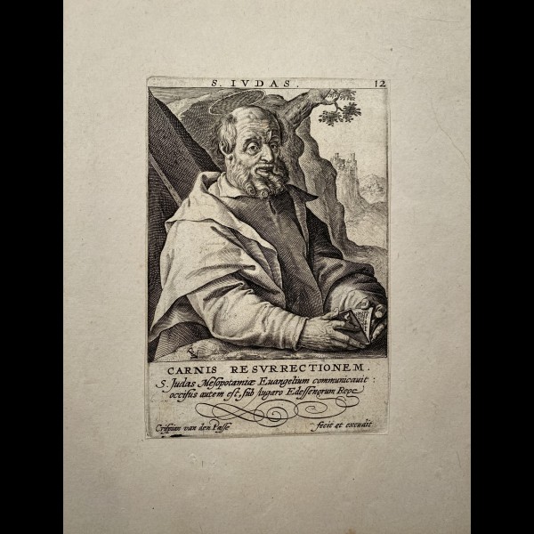 DE PASSE CRISPIJN ( 1564 ? - 1637 ) - SAINT JUDAS