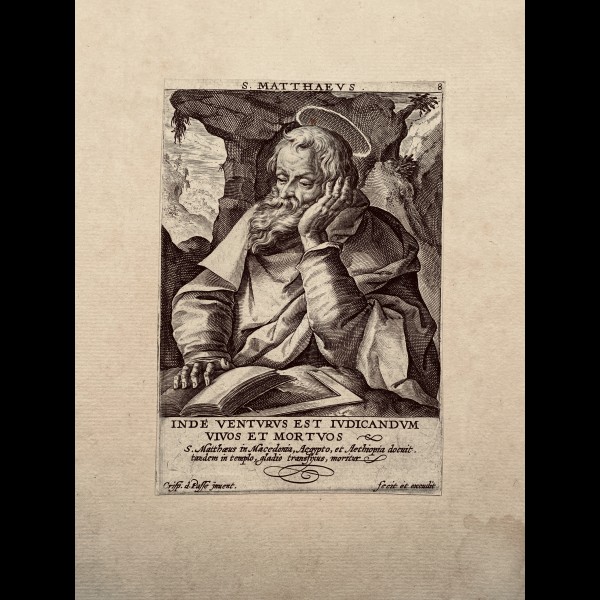 DE PASSE CRISPIJN ( 1564 ? - 1637 ) - SAINT MATHIEU