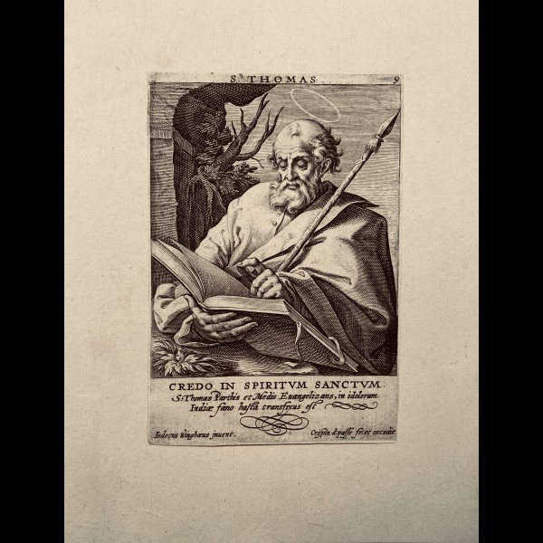 DE PASSE CRISPIJN ( 1564 ? - 1637 ) - SAINT THOMAS