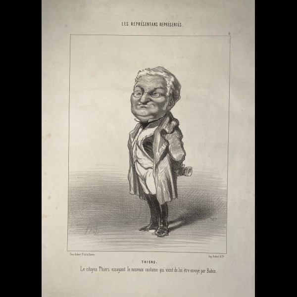 DAUMIER HONORÉ (1808-1879) - LES REPRESENTANTS REPRESENTES