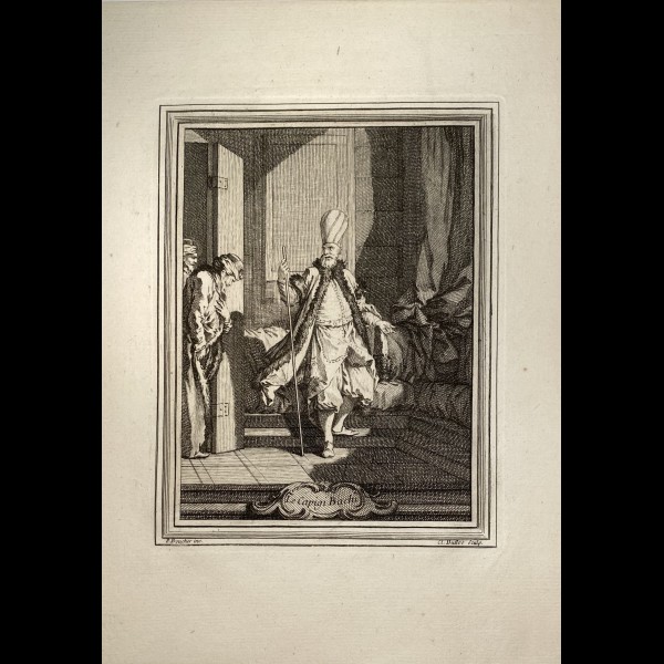 DUFLOS LE JEUNE CLAUDE (1700-1786 ) - CAPIGI BACHI