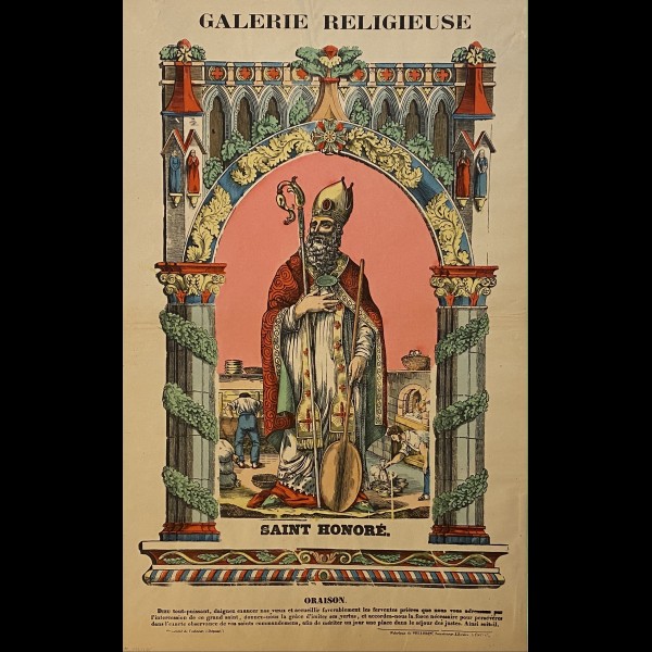 PELLERIN JEAN-CHARLES (1756-1836) - GALERIE RELIGIEUSE. SAINT HONORE
