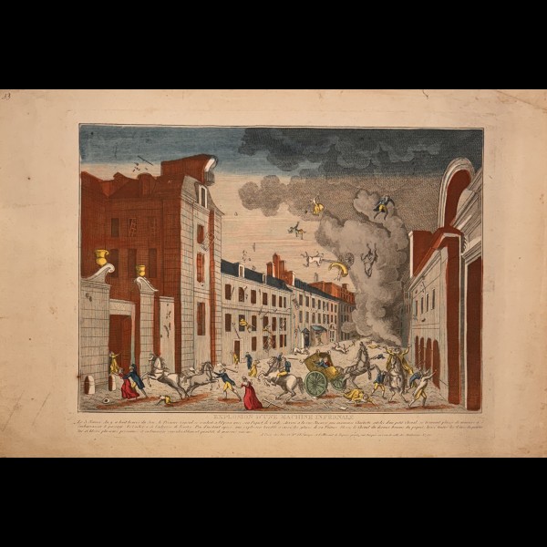 EXPLOSION D'UNE MACHINE INFERNALE