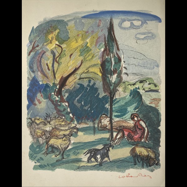 OTHON FRIESZ ACHILLE-EMILE ( 1879 - 1949 ) - POEMES DE RONSARD