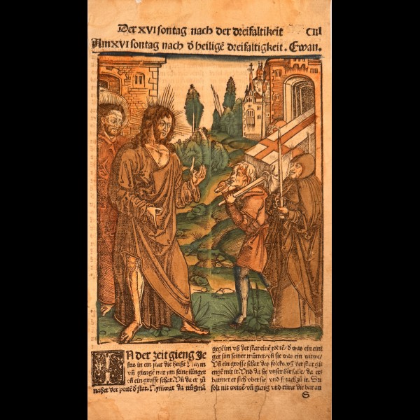 FRANCK HANS ( CA.1485 - AVANT 1522 ) - LE XVIE DIMANCHE APRES LA TRINITE