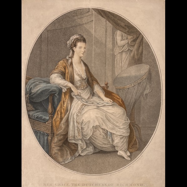 RYLAND WILLIAM WYNNE ( 1733-1783 ) - HER GRACE THE DUTCHESS OF RICHMOND
