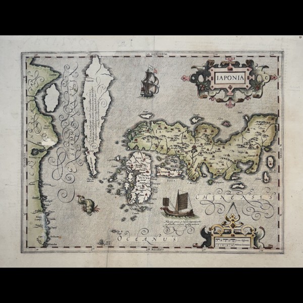 HONDIUS JODOCUS INITIALEMENT HONDT JOOS DE  ( 1563–1612 ) - JAPONIA
