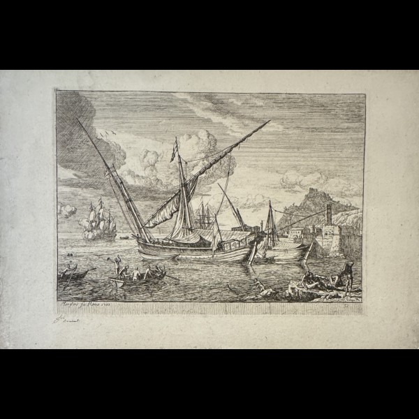 MANGLARD ADRIEN ( 1696-1760 ) - LES BAIGNEURS
