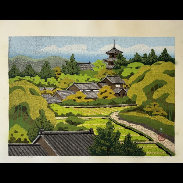 MASAO IDO ( 1945-2016 ) - HORYU-JI, TEMPLE D'HORYU