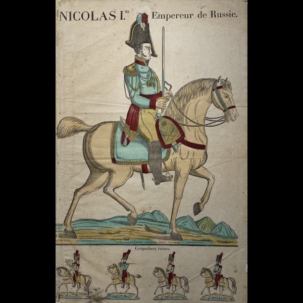 BOULAY JEAN-CHARLES ( 1799 - 18-- ) - NICOLAS I EMPEREUR DE RUSSIE