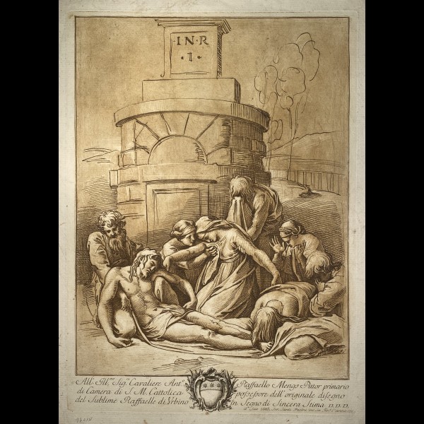 PACINI SANTE ( 1735-1800 ) - LA DEPOSITION