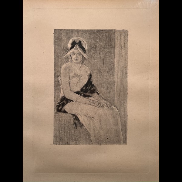 ROPS FELICIEN ( 1833-1898 ) - MA GRAND' TANTE