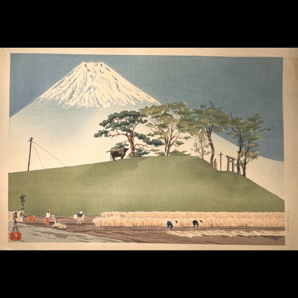 TOKURIKI TOMIKICHIRO (1902-2000) - MONT FUJI