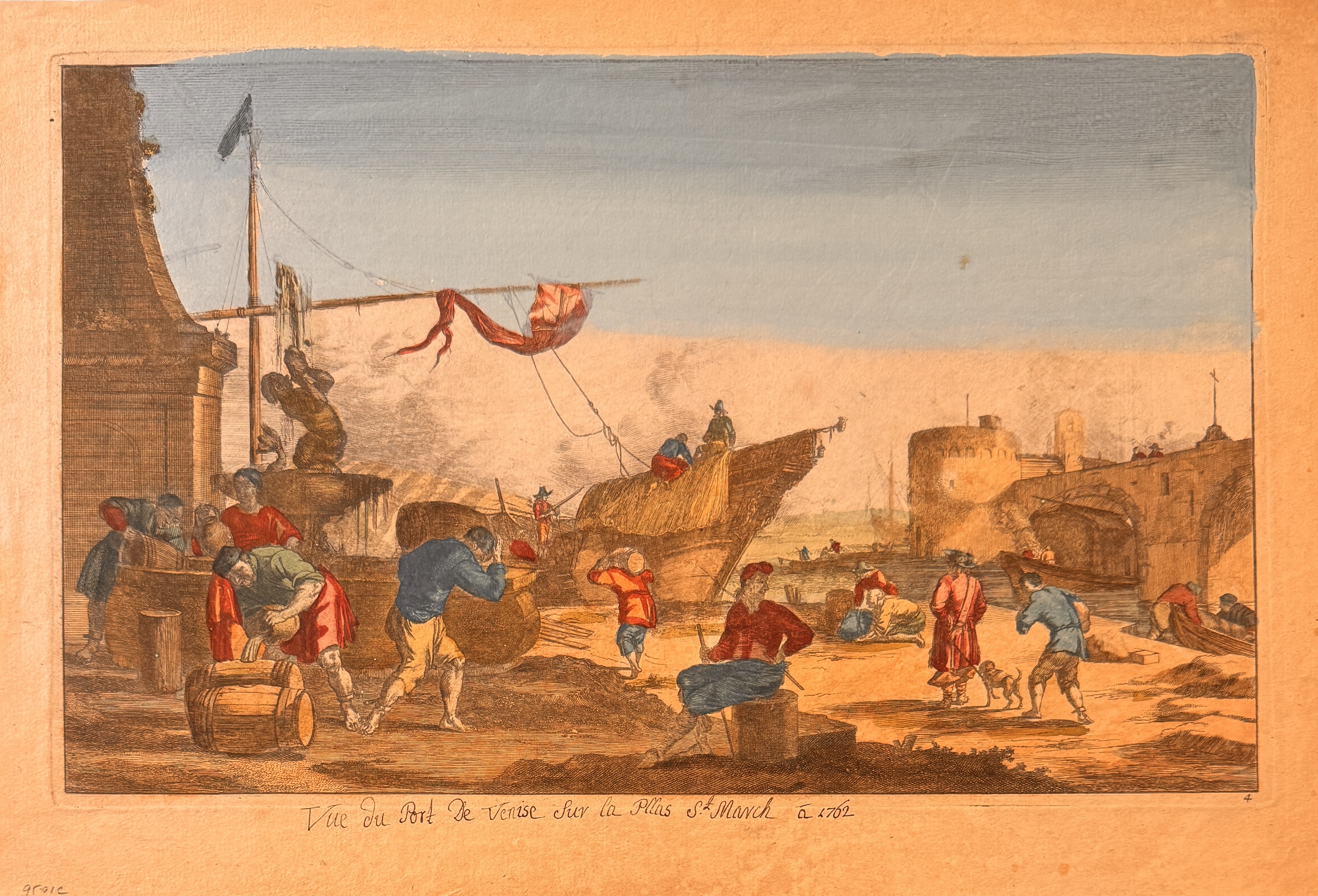 VUE DU PORT DE GENES VUE DU PORT DE GENES